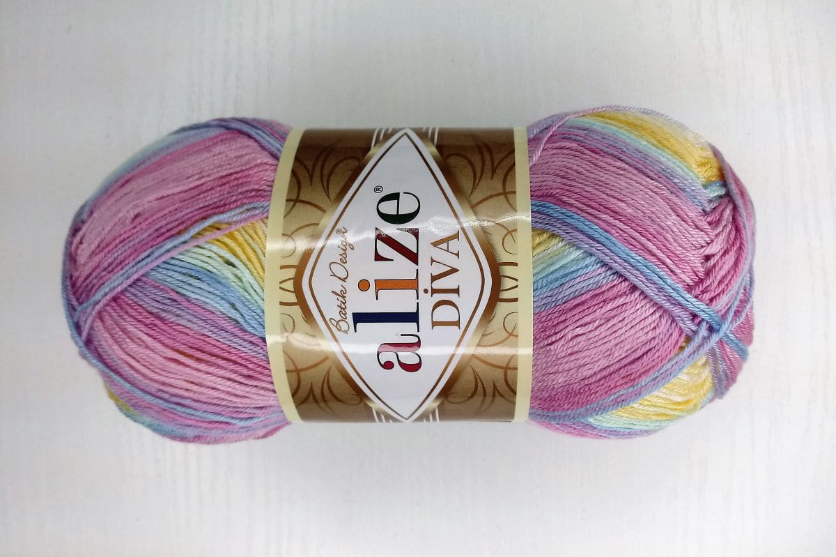 Włóczka Alize DIVA BATIK - 6785