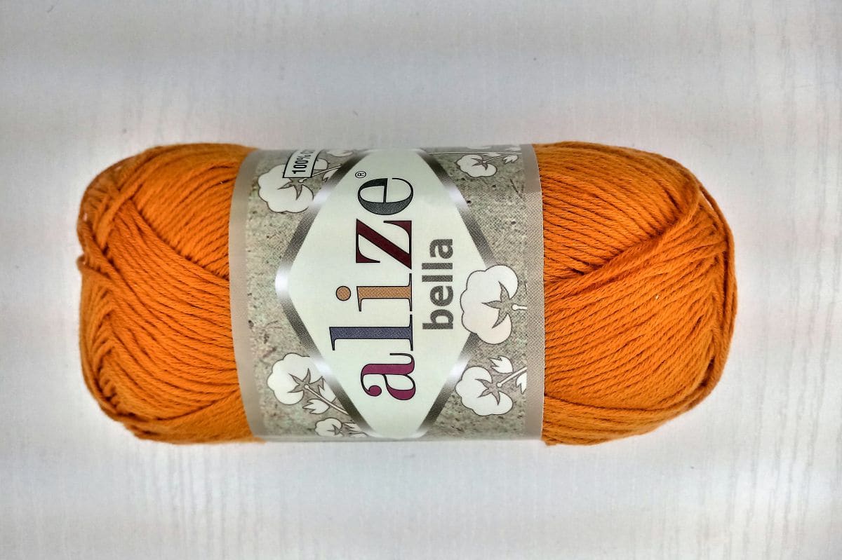 Włóczka bawełniana Alize Bella - 83 (pomarańczowy)