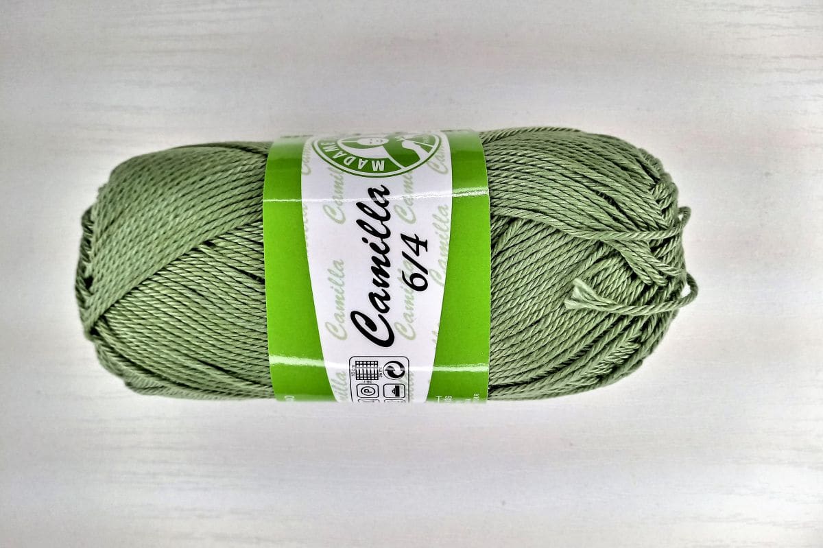 Bawełna meceryzowana Camilla 6/4 - 5056 (oliwka)