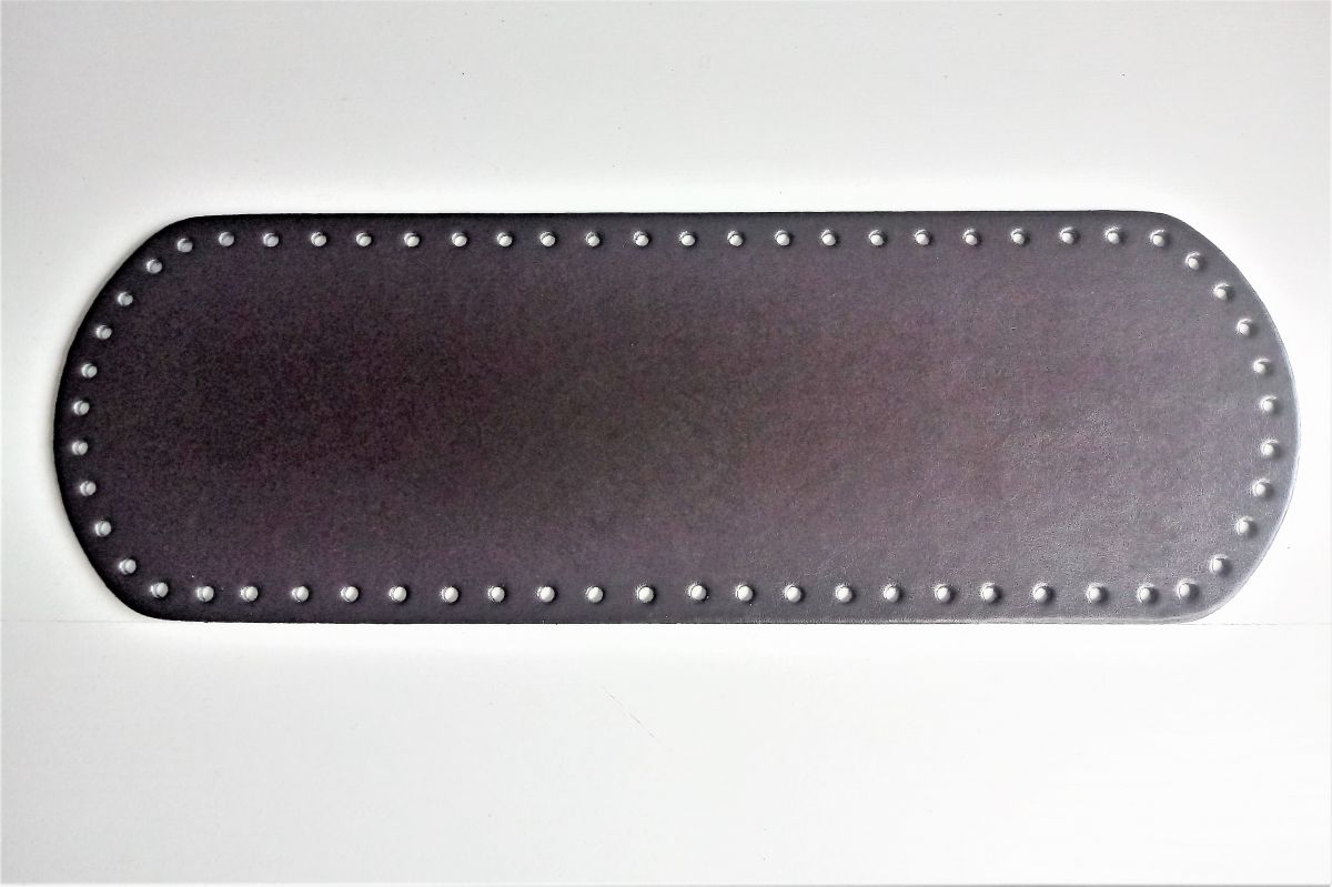 Dno do torebki z eko skóry owalne -12 x 36 cm (brązowe -16 )