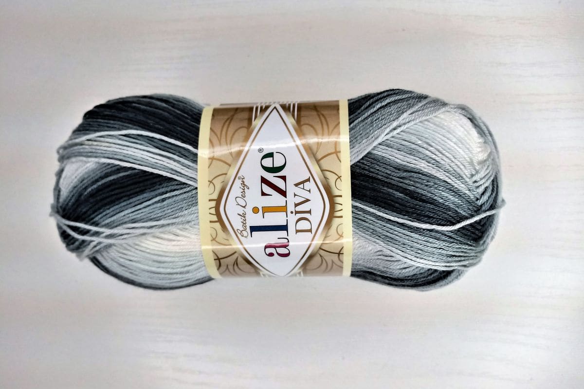 Włóczka ALIZE DIVA BATIK - 1900