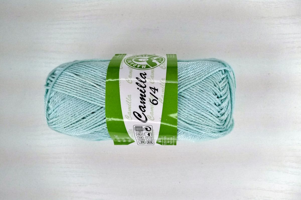Bawełna meceryzowana Camilla 6/4 - 4939 (jasna mięta)