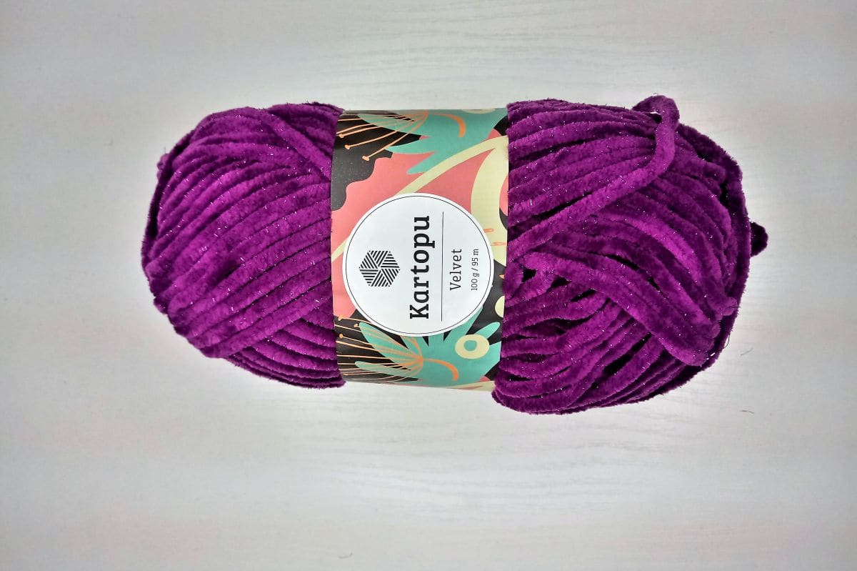 Włóczki Kartopu Velvet - 13 ( fiolet)