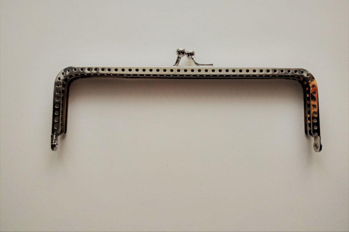 Zapięcie metalowe do  kosmetyczki , torebki- 15,5 x 9cm