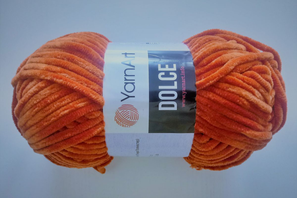 Włóczka YarnArt DOLCE -778 ( pomarańczowy )