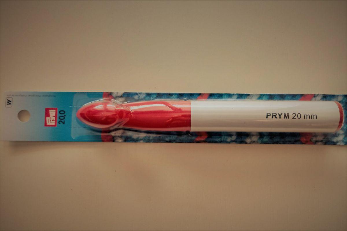 Szydełko do wełny plastikowe PRYM - 20mm
