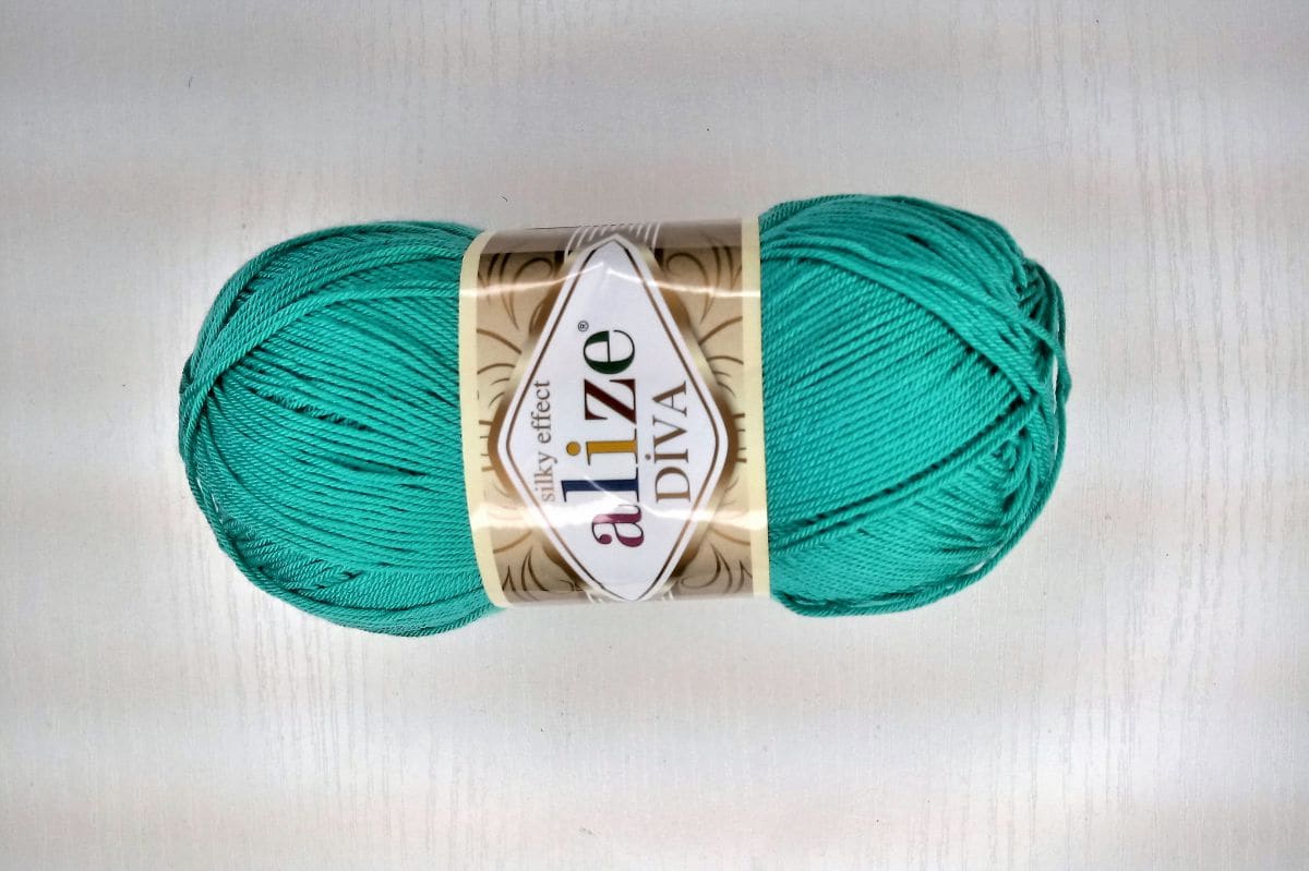 Włóczka Alize  Diva -610 (jasny zielony)