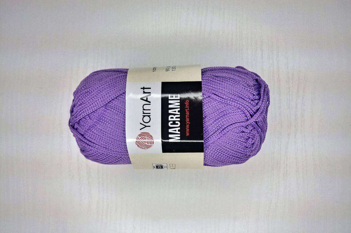 Sznurek do torebek  YarnArt Macrame 1,5 mm -135( fioletowy)