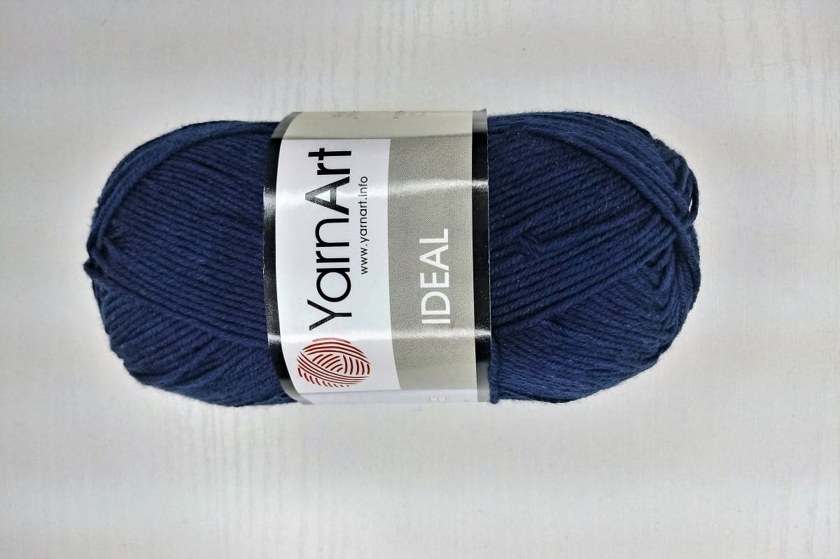 Włóczka bawełniana YarnArt  IDEAL- 241 ( Granatowy)