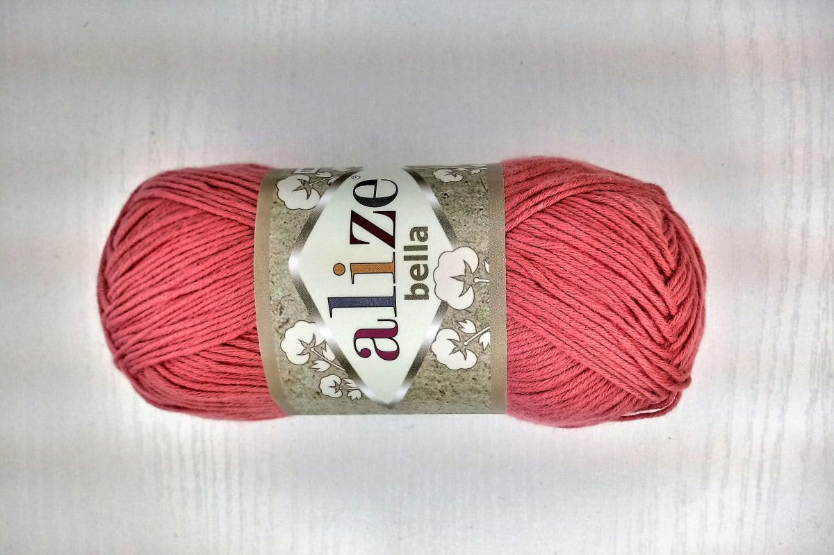 Włóczka bawełniana Alize Bella - 619 (koralowy)