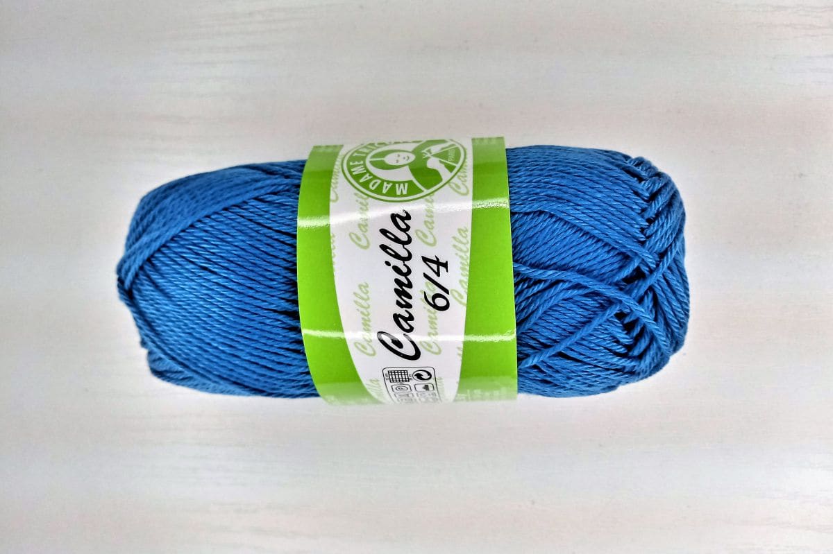 Bawełna meceryzowana Camilla 6/4 - 5317 (chaber)
