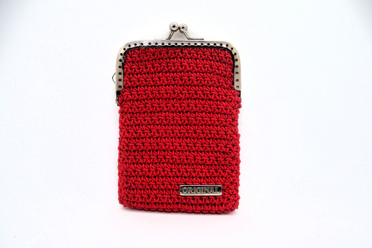 Etui na karty - 10,5 x7,5 cm ( czerwone )