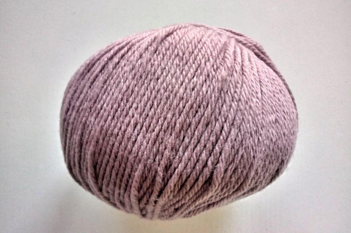 Włóczka, wełna MERINO FINE SUPERWASH -129 (fioletowa)