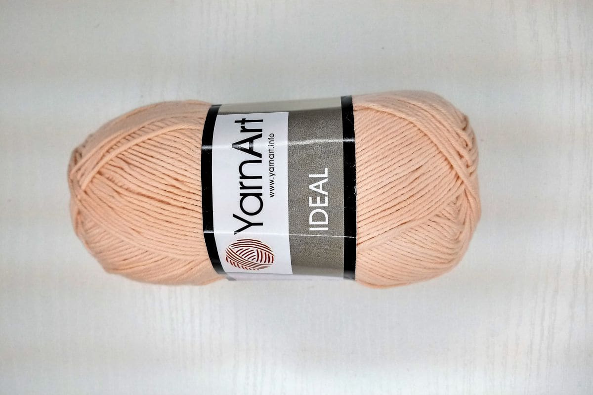 Włóczka bawełniana YarnArt  IDEAL- 225 (łososiowy)