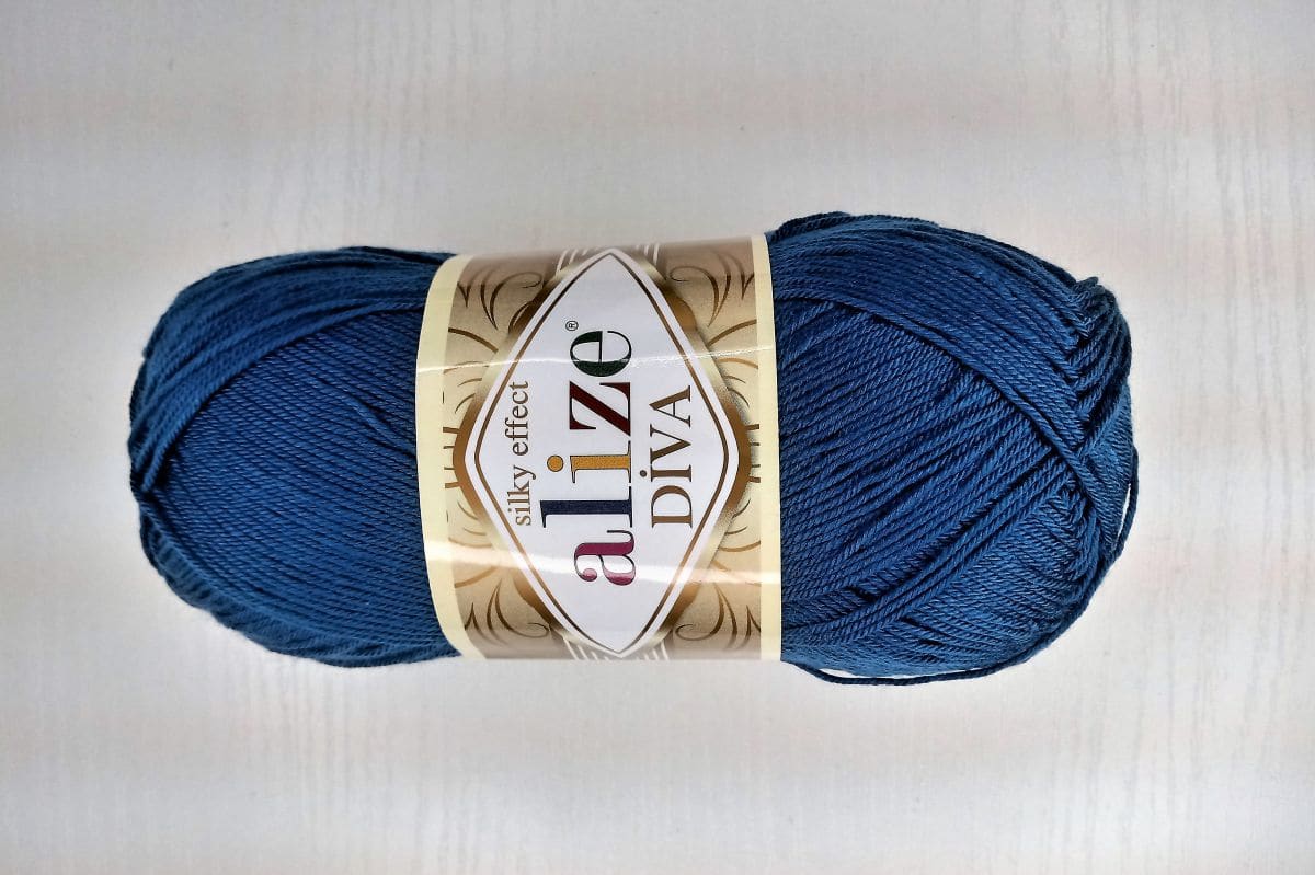 Włóczka Alize  Diva - 279 (granatowy)