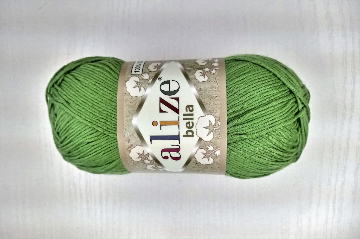 Włóczka bawełniana Alize Bella - 492 (zielony)