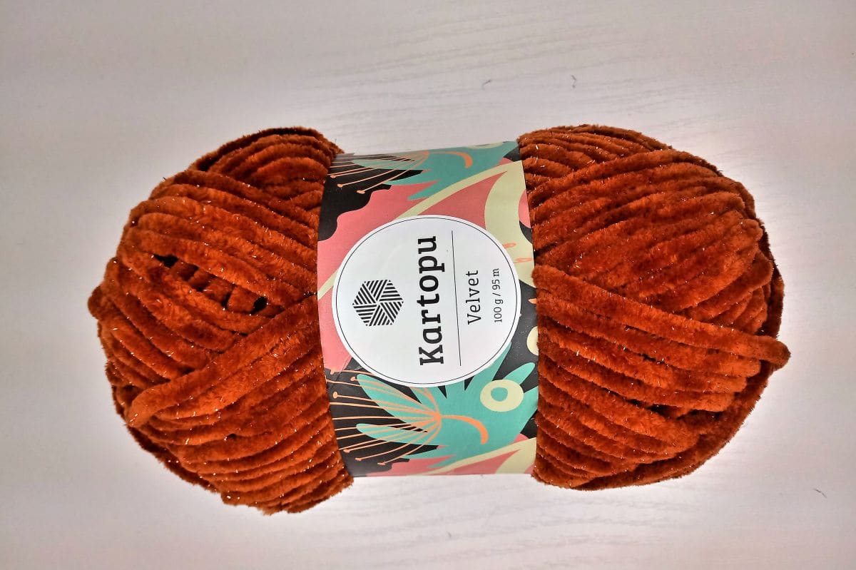 Włóczka Kartopu Velvet - 03 (brązowy)