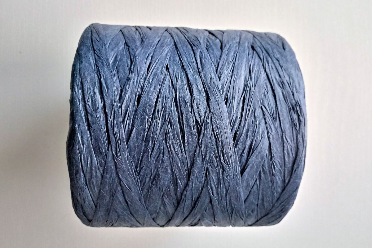 Rafia naturalna 250g - 265m - (granatowa )