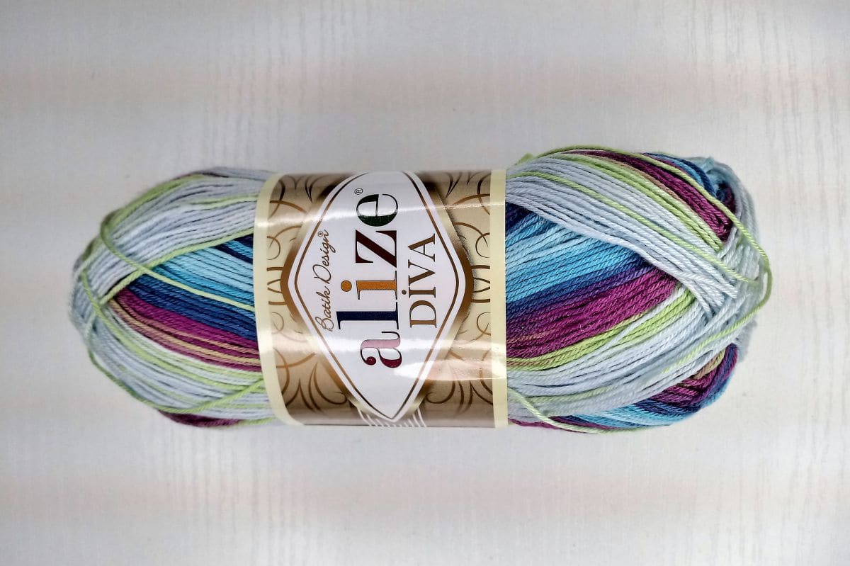 Włóczka Alize DIVA BATIK - 6790