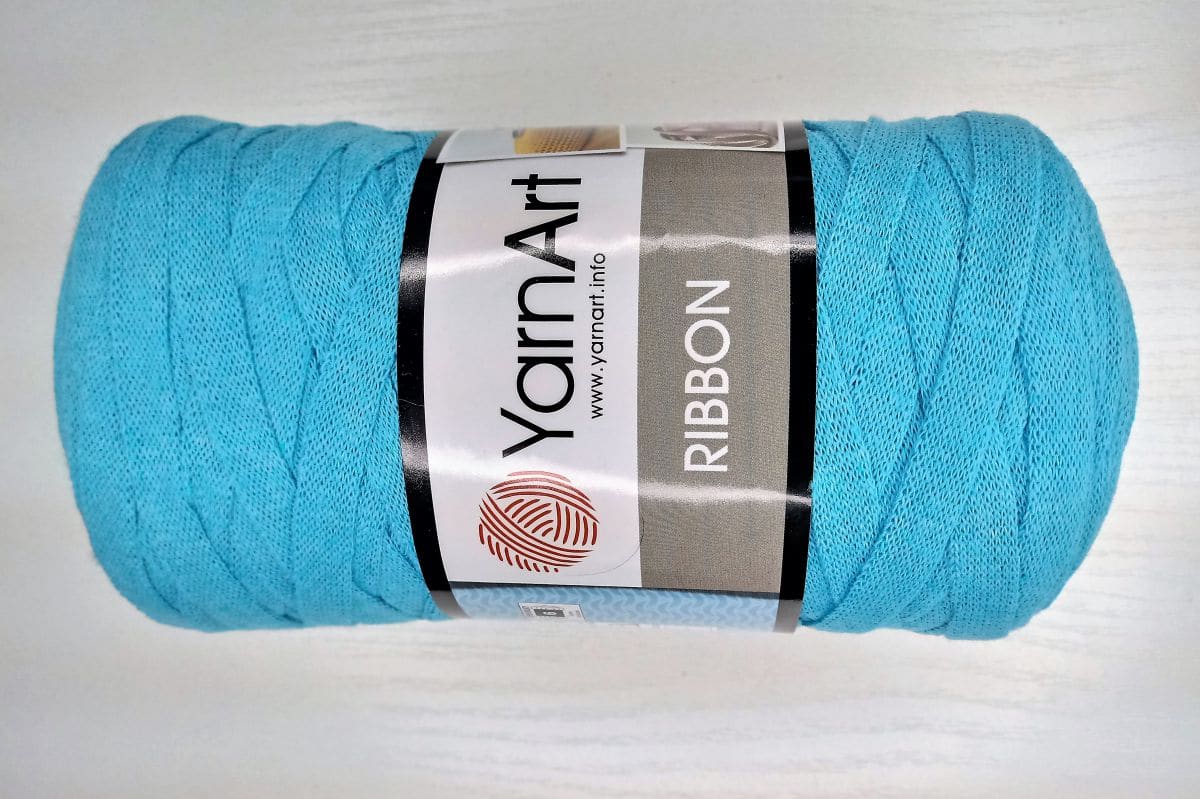 Włóczka tasiemkowa YarnArt  Ribbon- 763 (błekitny)