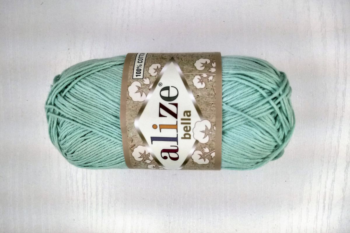 Włóczka bawełniana Alize Bella - 266 (miętowa )