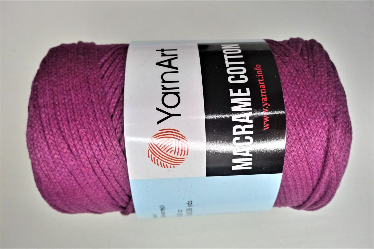 Sznurek bawełniany YarnArt Macrame cotton- 777 (biskupi)