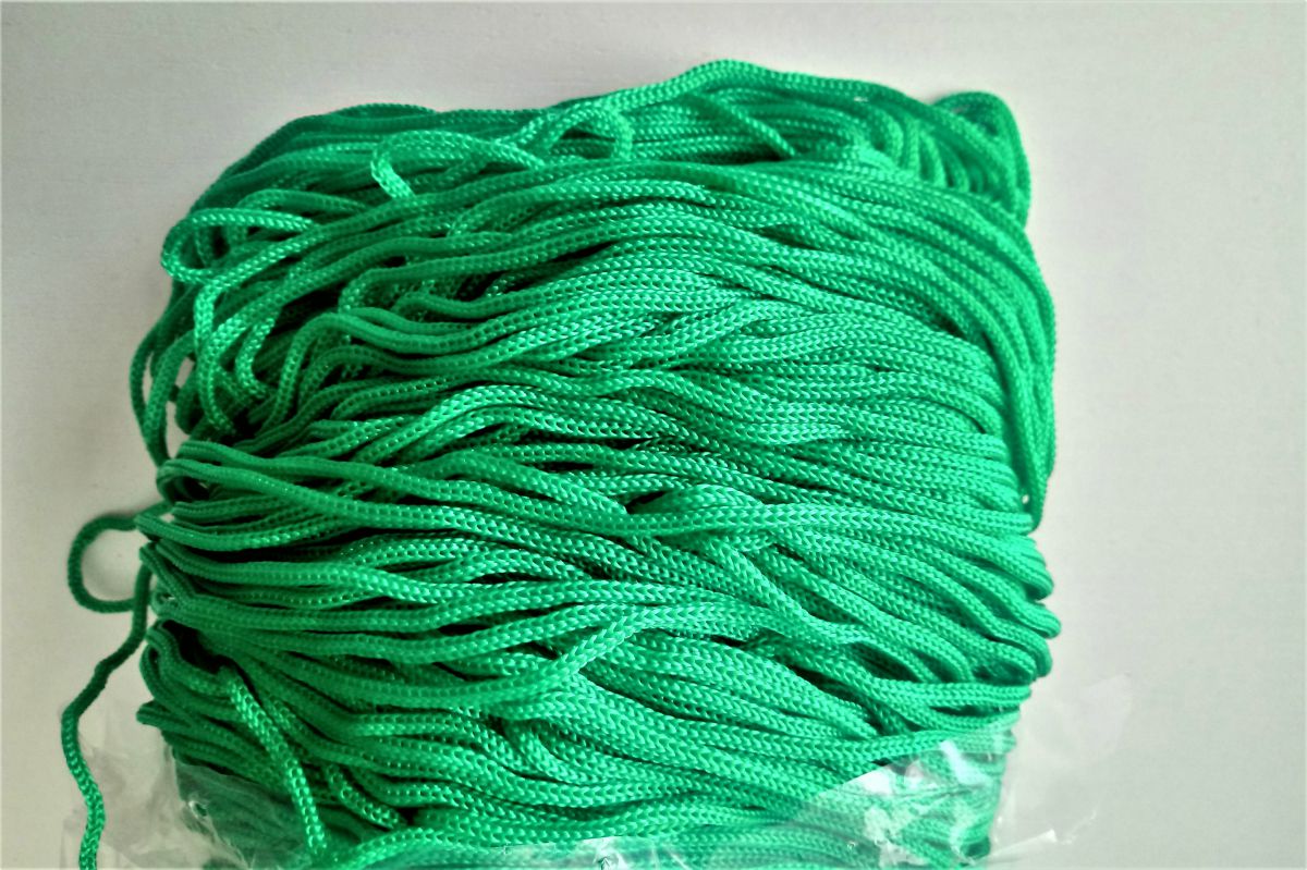 Sznurek do torebek SWAN BLACK 500G - Zielony ( VERDE BANDIERA - 078 )
