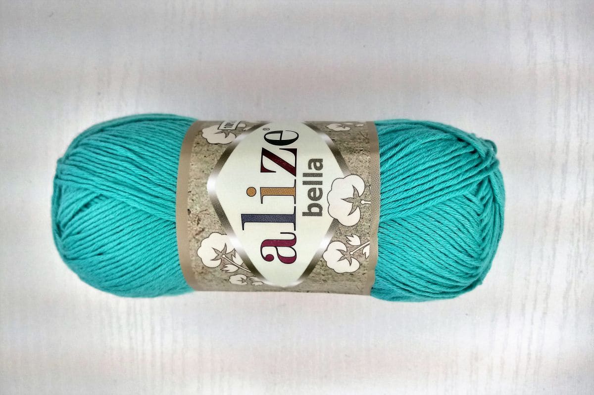 Włóczka bawełniana Alize Bella - 477 (turkusowy)